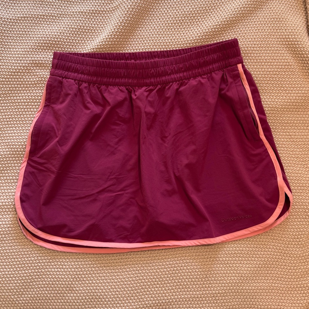 Size L Pink Outdoor Voices Skort